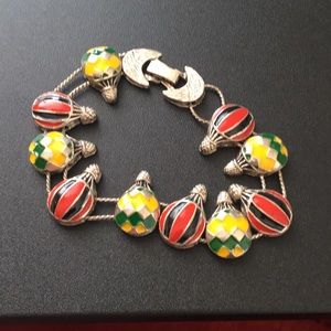 Hot air balloon bracelet